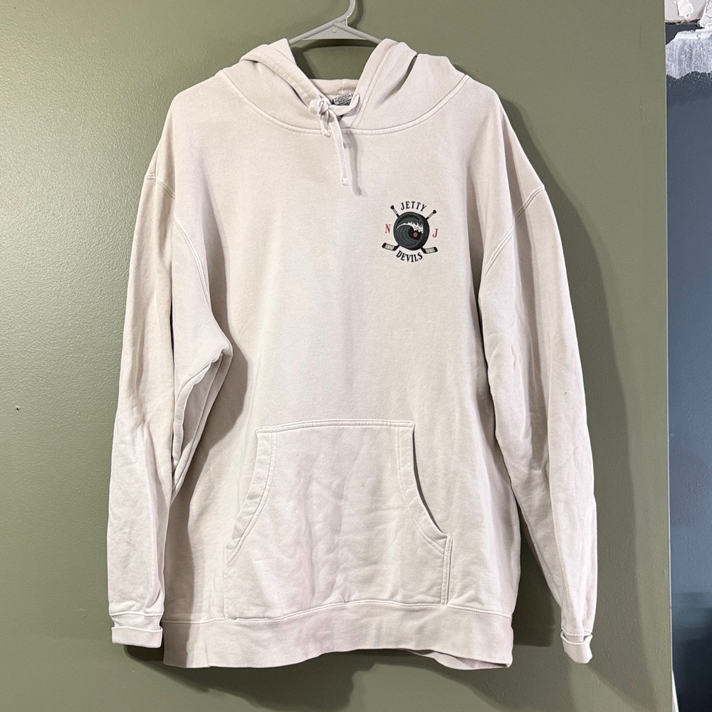 New Jersey Devils x Jetty Cream Hoodie
